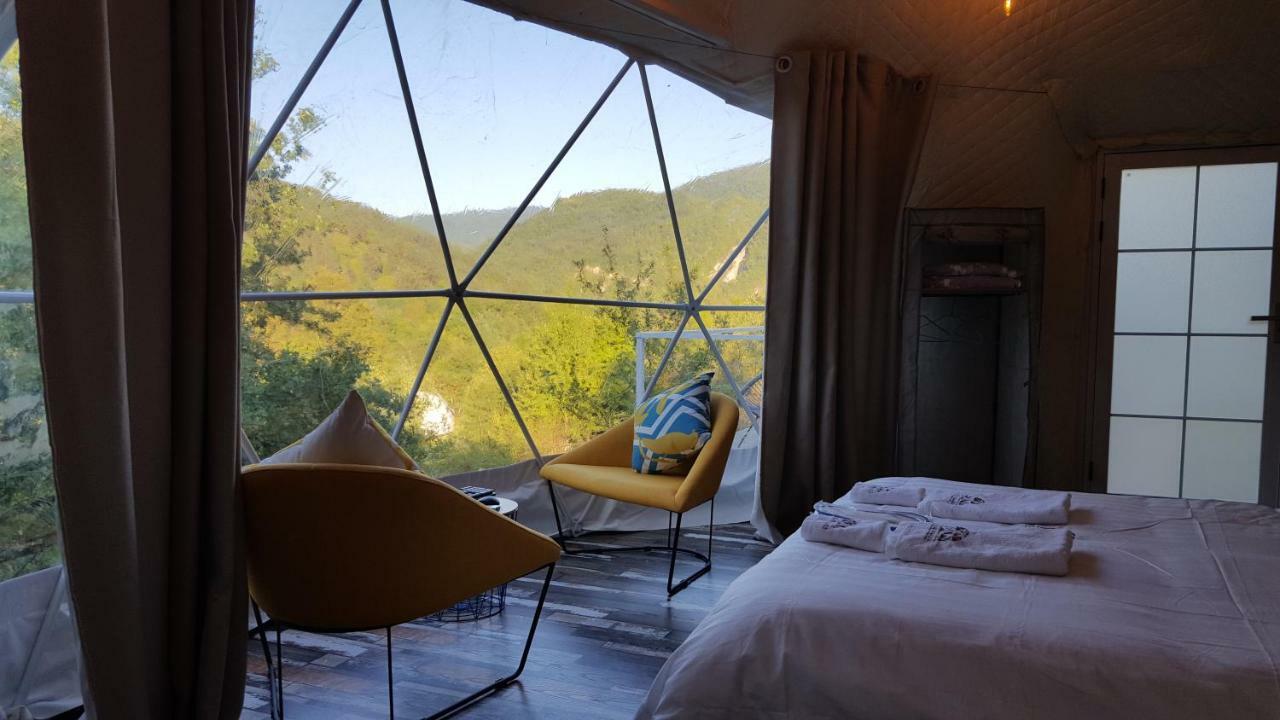 Glamping Georgia Krikhi Hotell Ambrolauri Exteriör bild